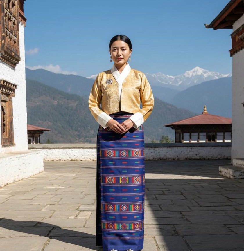Bhutan Female National Dress